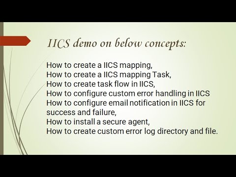 Informatica Cloud Data Integration Tutorial Iics Di Youtube - Artistic Retina Sunset Textures | Free Download