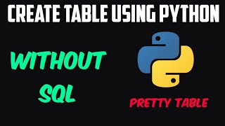 Stream prettytable in python Online