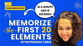 "Shake it Off" Periodic Table First 20 Elements - Challenge B Research