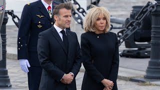 &lsquo;Truly a smack&rsquo;: Macron slapped by wife before disembarking plane