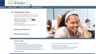 Finding U.S. Census Data
