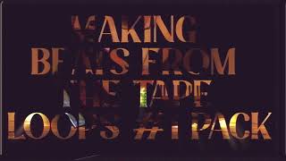 MAKING BEATS FROM THE TAPE LOOPS #1 [#beat 1] // Orange Cassette