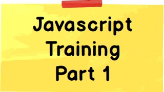 Stream JavaScript training tutorial  - Part 1 ( 30 Minutes) Online