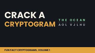 How to Solve Cryptograms (3 Tricks That Crack Almost Any Quote)