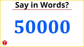 What is 50000 in Words? (50000 meaning and spelling)