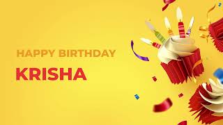 Happy Birthday KRISHA ! - Happy Birthday Song made especially for You! 🥳