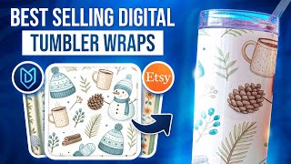 How I Sell 20oz Digital Tumbler Wraps on Etsy (Full Step-by-Step Guide)