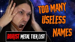 Metal Tier List 2023: Ranking the Best and worse METAL Genres!