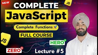 Stream JavaScript Tutorial #5 | Functions Explained with Examples & Interview Questions Online