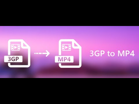 How to convert 3GP to MP4 online for free