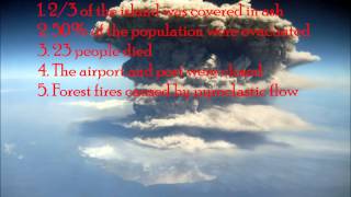 montserrat volcano case study  geography