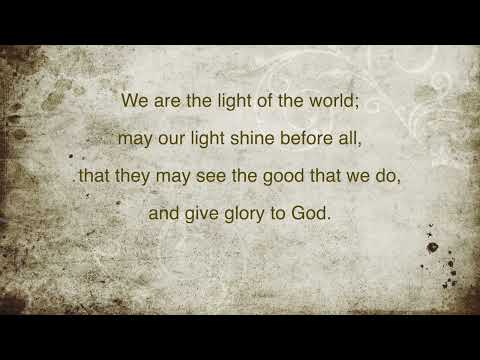We are the Light of the World | #hymn #choir #lyrics