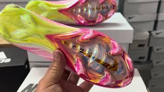 Nike Air Zoom Mercurial Vapor 16 Elite FG Firm Ground Soccer Cleats - Pink/Red/Gold