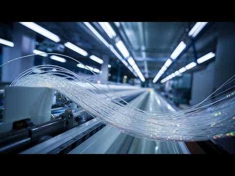 How Fiber Optic Cables Are Made Thinner Than Hair