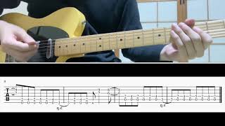 [TAB譜] Rock and Roll(Led Zeppelin) Guitar riff [ギター]