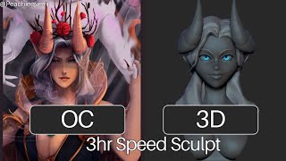 KIMO 2025 Art Challenge OC Speed Sculpt #3