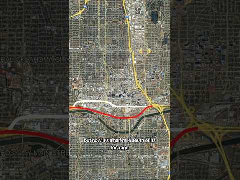 Why Oklahoma Moved This Interstate 0 5 Miles South Geography