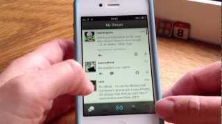 Felix for iPhone an App.net client.