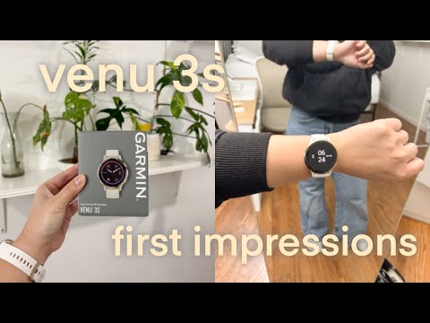 garmin venu 3s first impressions as an apple girly