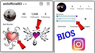 how to add music bio in Instagram || how to write long bio on Instagram