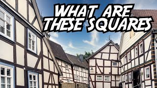 Why were so many historic houses black and white?
