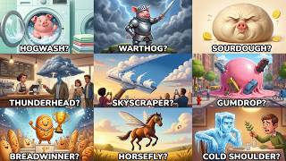Top100 Funniest Compound Words &ndash; Literal vs Reality [Part 6-10]