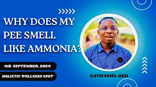WHY DOES MY PEE SMELL LIKE AMMONIA? THE REAL REASON!  #urine #dehydration #ammonia #health #smelly
