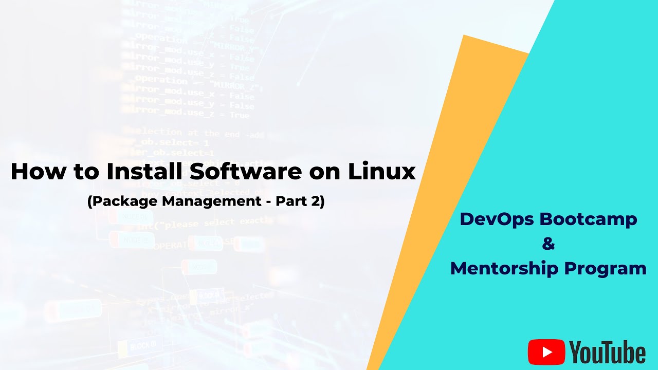 26 How To Install Software On Linux Package Management Part 2 Youtube
