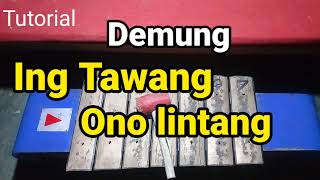 Tutorial Demung Pelog intro Ing Tawang Ono lintang..