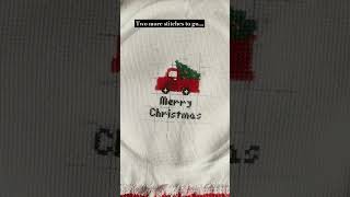 Christmas Cross stitch 2023 | My first pattern #flosstube