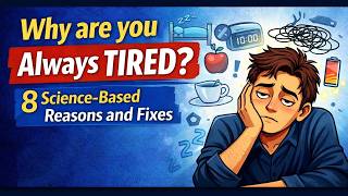 Why are you Always Tired? | 8 Science-Based Reasons and Fixes | #lifeskills