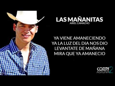 Las Ma&ntilde;anitas - Ariel Camacho (LETRA)