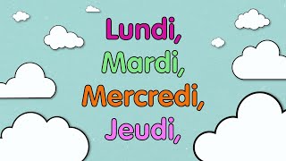 Les jours de la semaine - Learn the days of the week in french