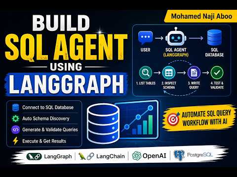Build A Sql Agent With Langchain Langgraph Connect Postgresql Generate Reports With Ai