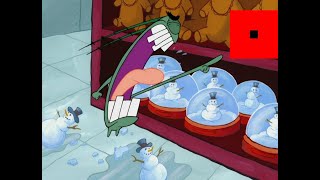 Plankton Screaming "GET OUT!" But It's RED