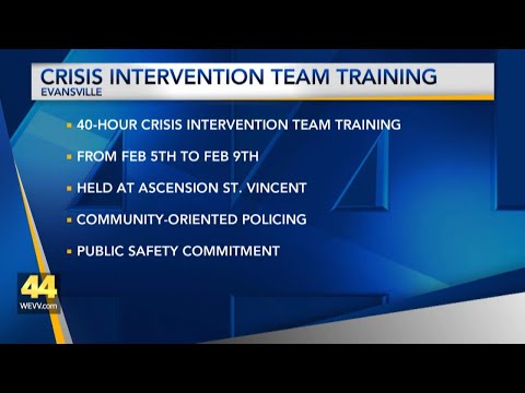 Crisis Intervention Team Training Getting Underway In Evansville