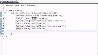 Java Programming Tutorial   7   Building a Basic Calculator