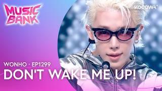 WONHO - Don't Wake Me Up! | Music Bank EP1299 | KOCOWA+