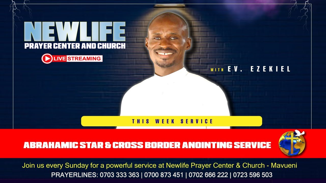 Abrahamic Star Cross Border Anointing Service 25 6 2025 Youtube