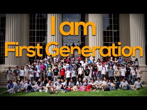 I am first generation