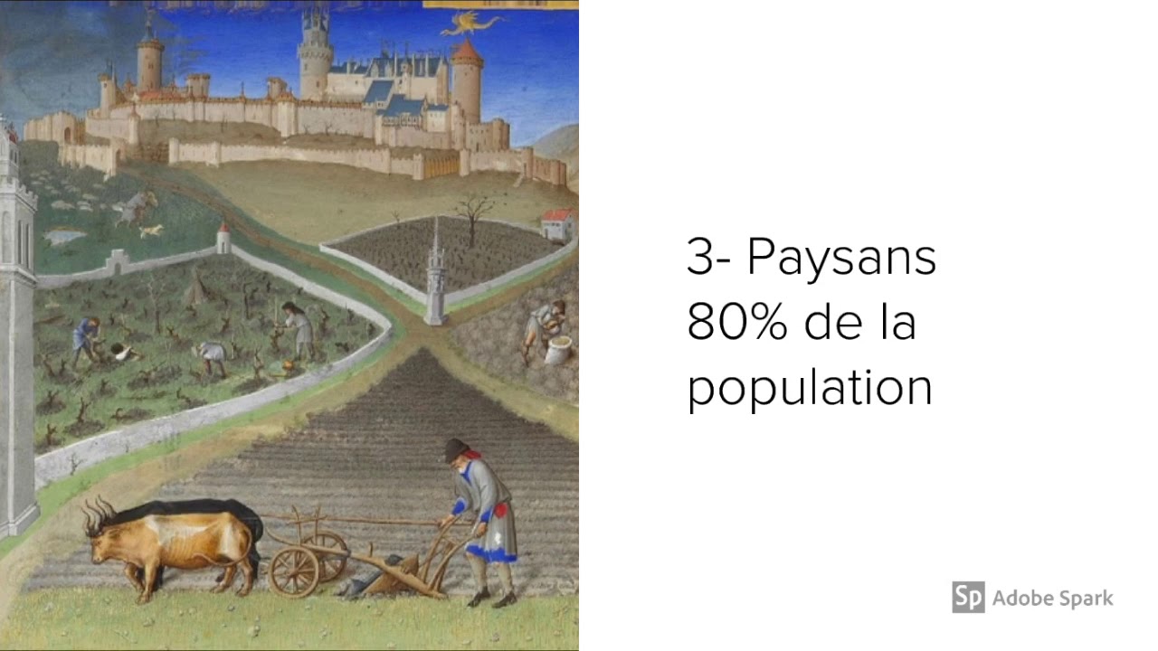 paysans et seigneurs au moyen age 5ème controle corrigé