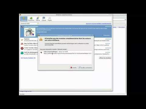 Firefox - Video DownloadHelper - Enregistrer un flux vid&eacute;o flv, mp4