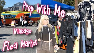 Prep with me to sell at a Vintage Pop-Up Market in Atlanta ☆ Food Truck, Clothes + Art ☆