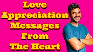 Love Appreciation Thank You Text Messages to Send your boyfriend