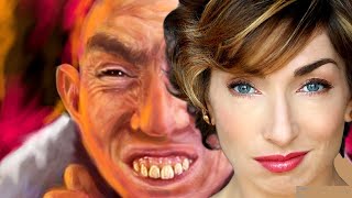 NAOMI GROSSMAN to 'PEPPER' Transformation for TV Show "American Horror Story: Asylum" || Schlitzie