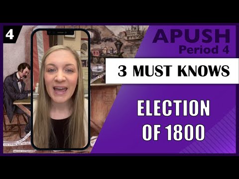 3 Must Knows About The Election Of 1800