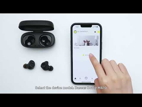 Baseus Bowie MA10 TWS Bluetooth Connection Introduction