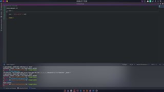How to write a hello world program in linux using c++!