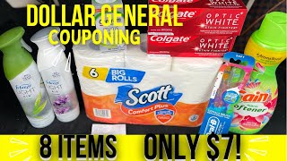 Dollar General Couponing $7 for 8 items! All Digital Coupons!