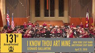 I Know Thou Art Mine (Live) - New York Staff Band